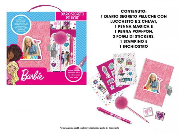 DIARIO SEGRETO BARBIE PELUCHE