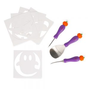 LEGAMI KIT PER INTAGLIARE ZUCCA DI HALLOWEEN - CARVE & SCARE